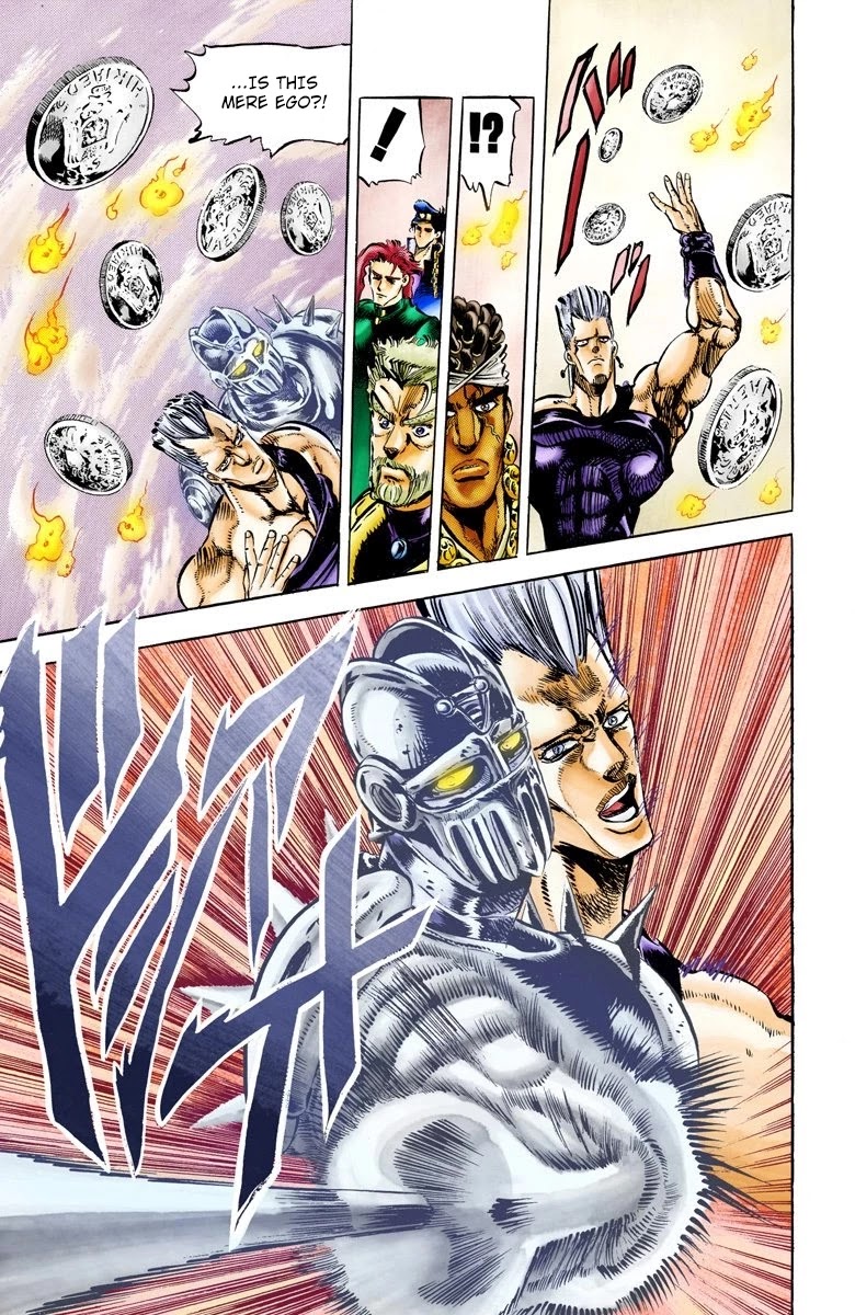 JoJo's Bizarre Adventure Part 3 - Stardust Crusaders (Official Colored) chapter 12 page 3