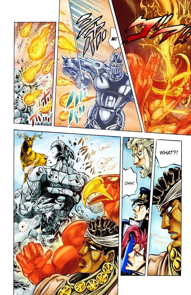 JoJo's Bizarre Adventure Part 3 - Stardust Crusaders (Official Colored) chapter 12 page 9