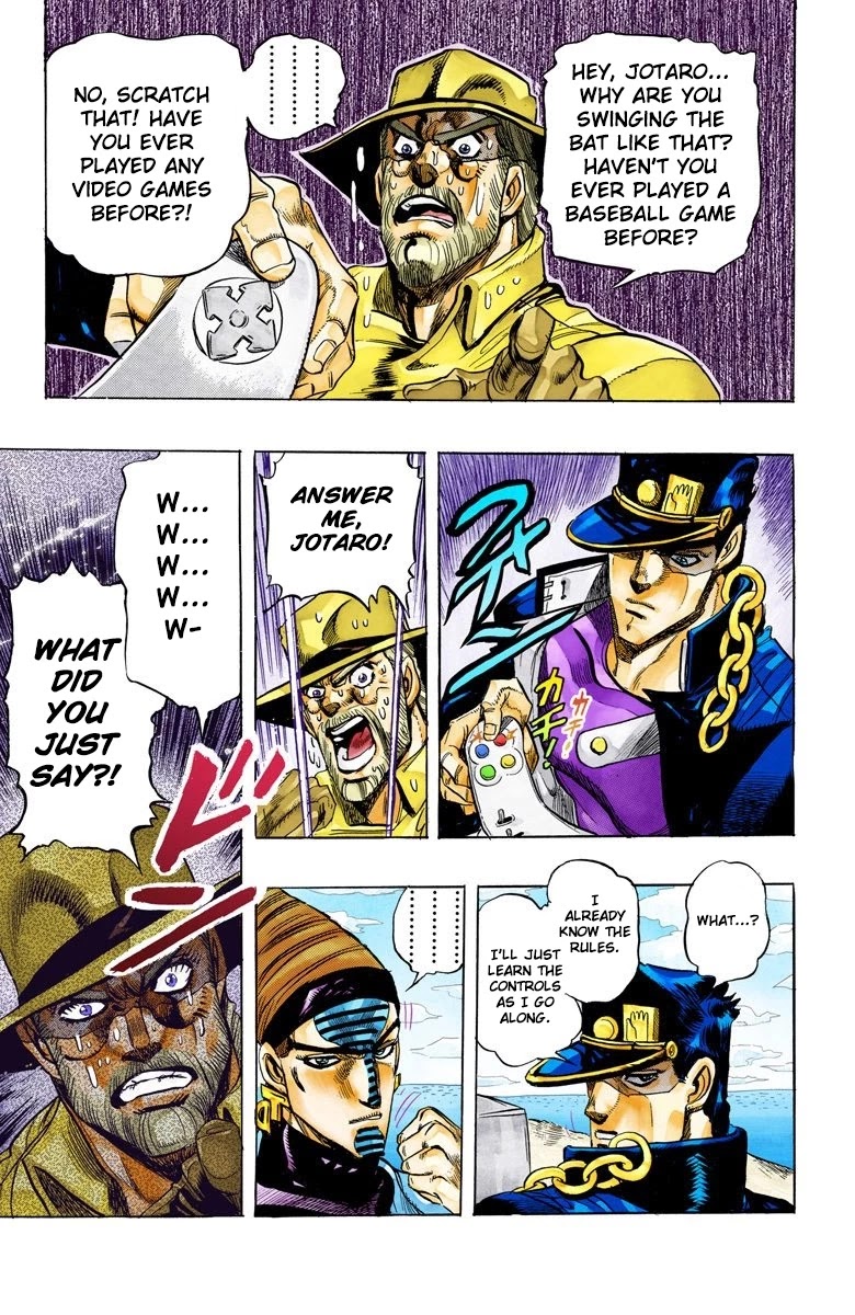 JoJo's Bizarre Adventure Part 3 - Stardust Crusaders (Official Colored) chapter 120 page 20