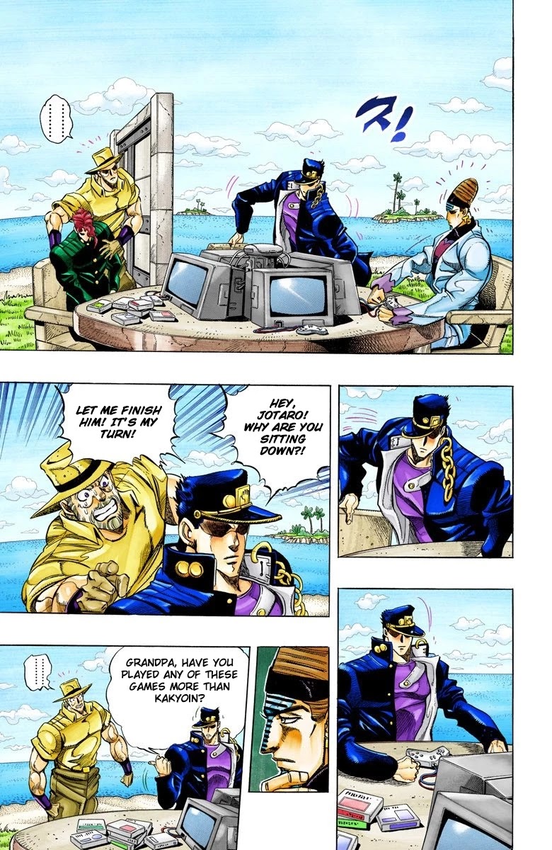 JoJo's Bizarre Adventure Part 3 - Stardust Crusaders (Official Colored) chapter 120 page 6