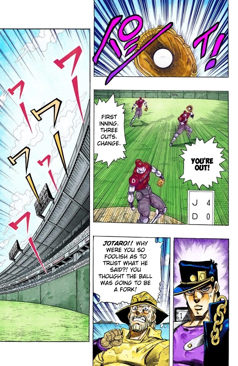 JoJo's Bizarre Adventure Part 3 - Stardust Crusaders (Official Colored) chapter 122 page 14