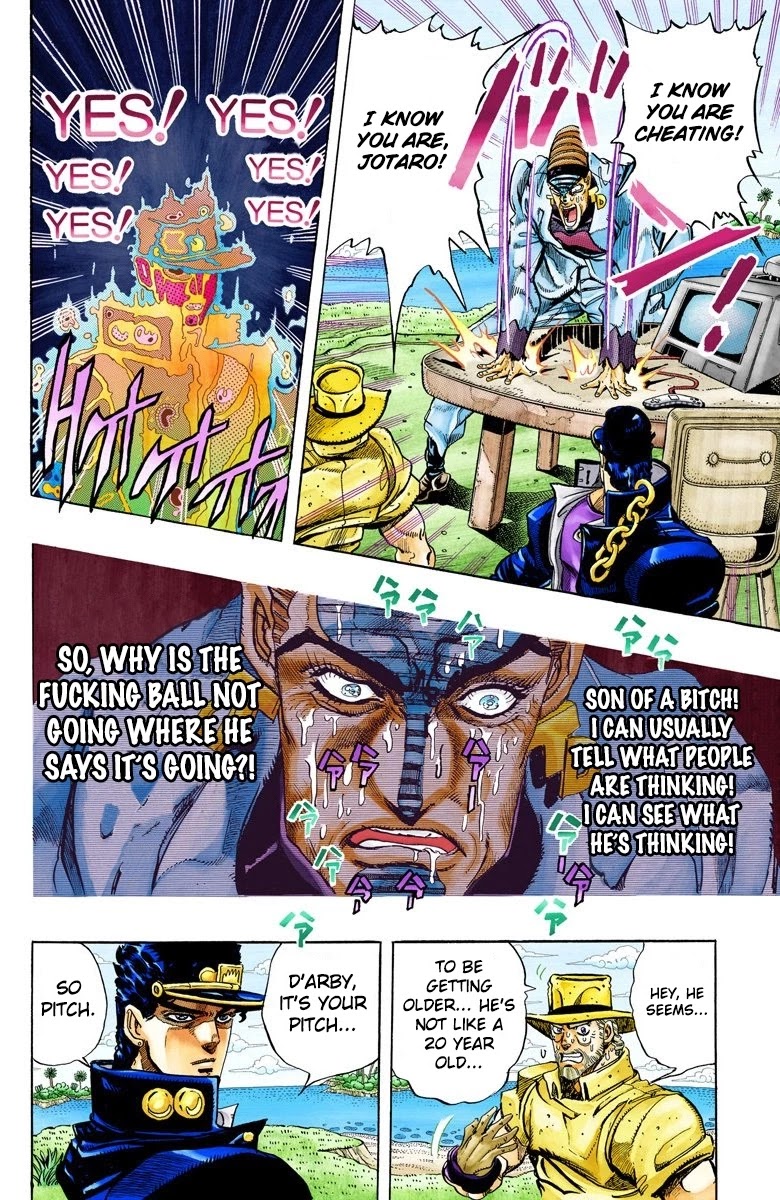 JoJo's Bizarre Adventure Part 3 - Stardust Crusaders (Official Colored) chapter 124 page 11