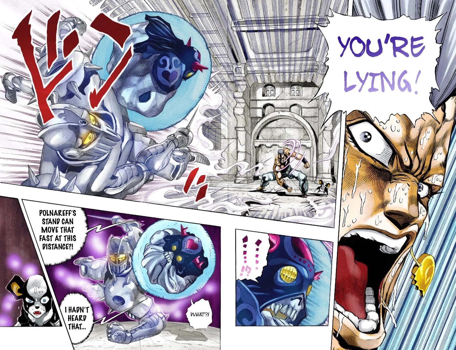 JoJo's Bizarre Adventure Part 3 - Stardust Crusaders (Official Colored) chapter 127 page 10