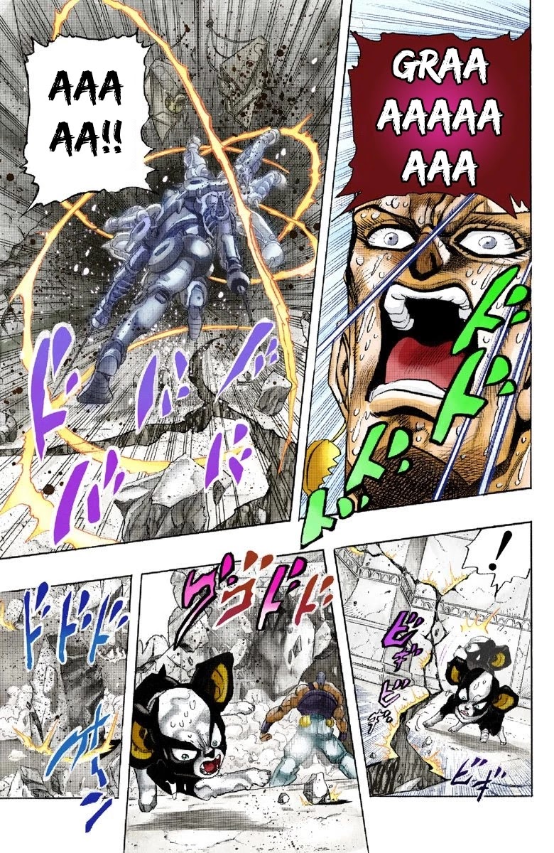 JoJo's Bizarre Adventure Part 3 - Stardust Crusaders (Official Colored) chapter 127 page 12