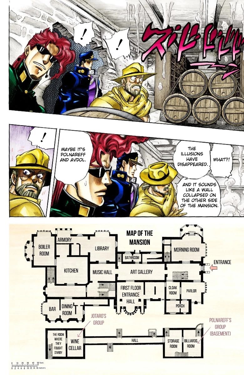 JoJo's Bizarre Adventure Part 3 - Stardust Crusaders (Official Colored) chapter 127 page 13