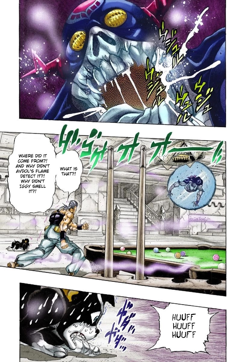 JoJo's Bizarre Adventure Part 3 - Stardust Crusaders (Official Colored) chapter 127 page 5