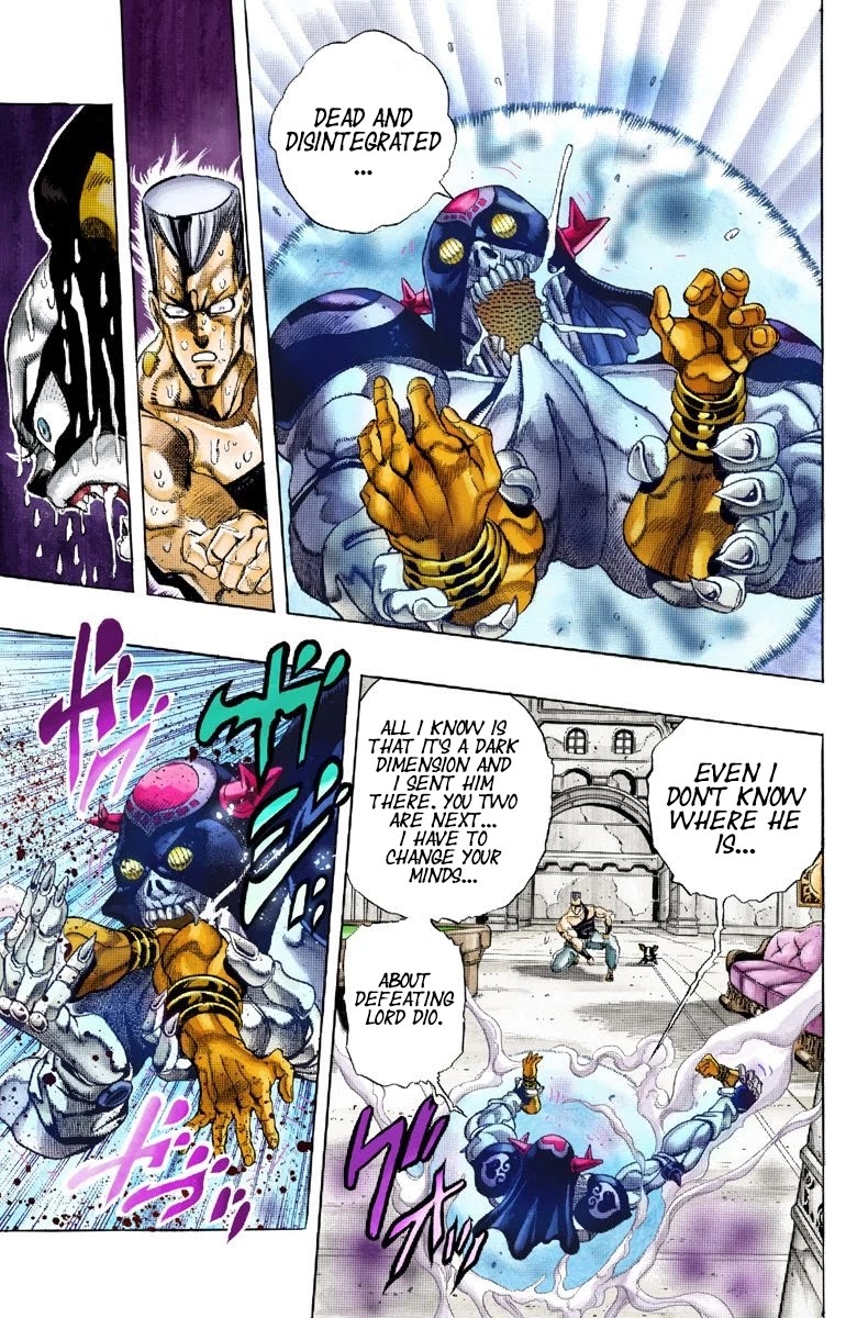 JoJo's Bizarre Adventure Part 3 - Stardust Crusaders (Official Colored) chapter 127 page 7