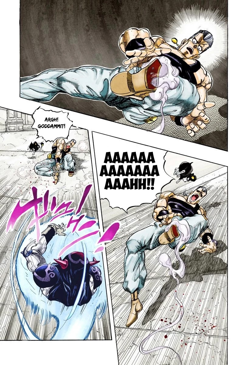 JoJo's Bizarre Adventure Part 3 - Stardust Crusaders (Official Colored) chapter 128 page 12