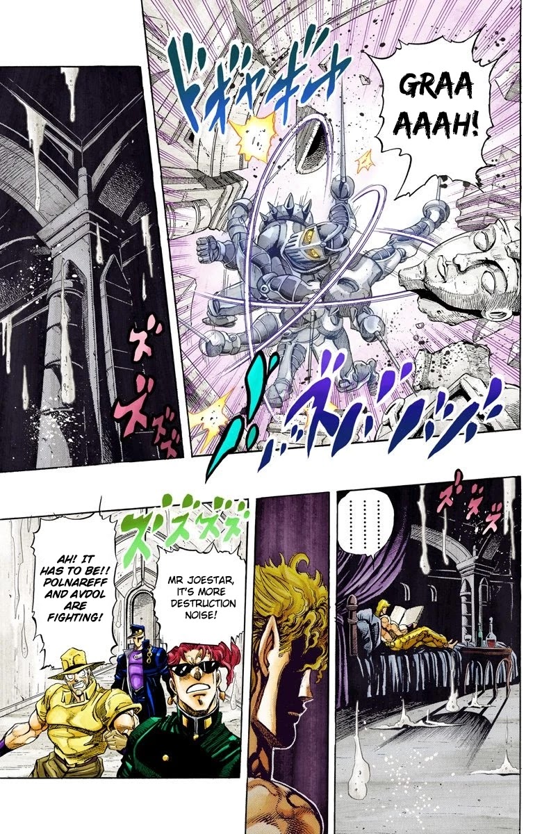 JoJo's Bizarre Adventure Part 3 - Stardust Crusaders (Official Colored) chapter 128 page 14