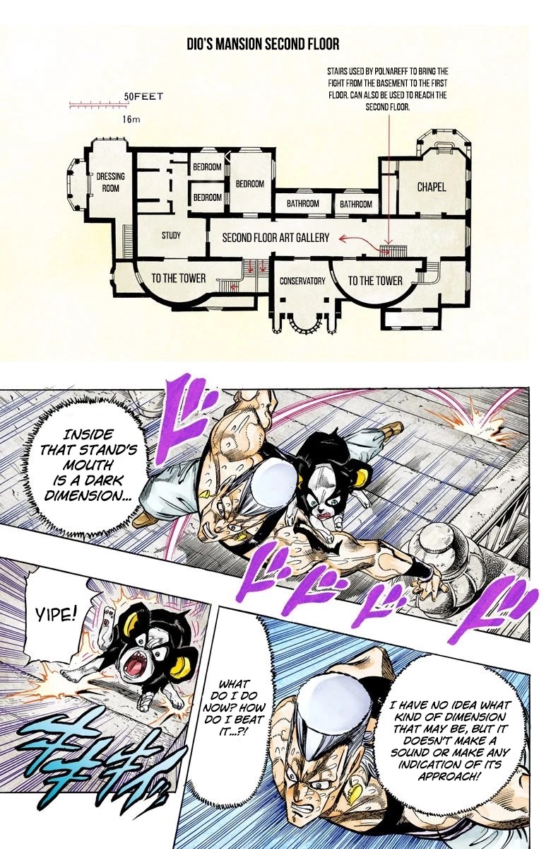 JoJo's Bizarre Adventure Part 3 - Stardust Crusaders (Official Colored) chapter 128 page 4