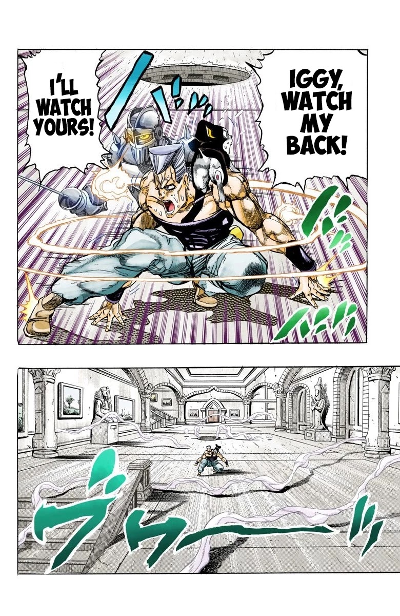 JoJo's Bizarre Adventure Part 3 - Stardust Crusaders (Official Colored) chapter 128 page 7