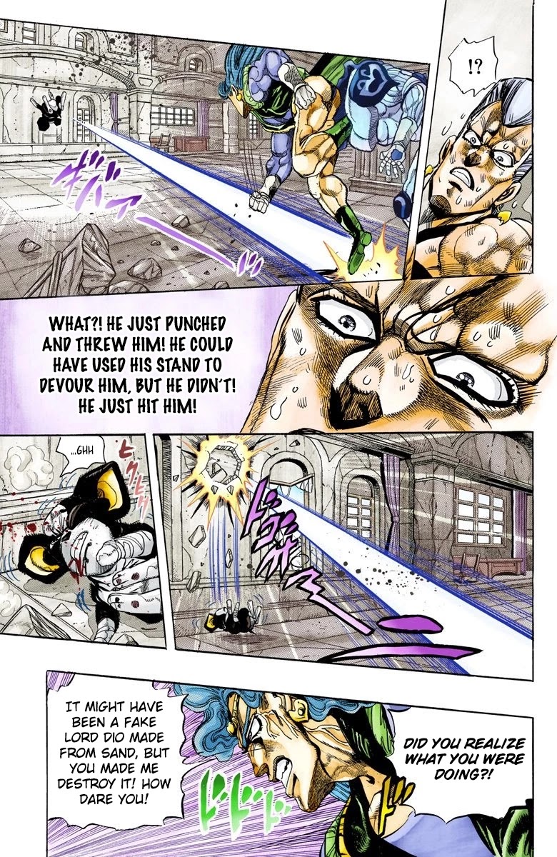 JoJo's Bizarre Adventure Part 3 - Stardust Crusaders (Official Colored) chapter 129 page 10