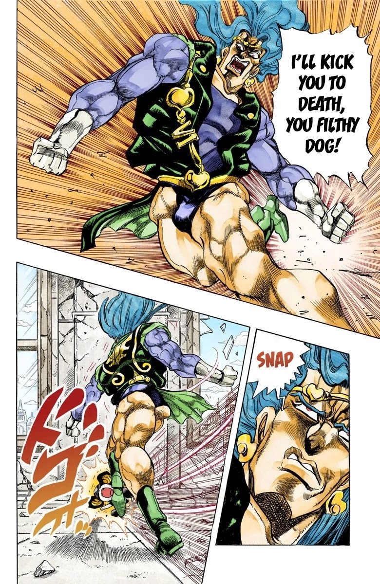 JoJo's Bizarre Adventure Part 3 - Stardust Crusaders (Official Colored) chapter 129 page 11