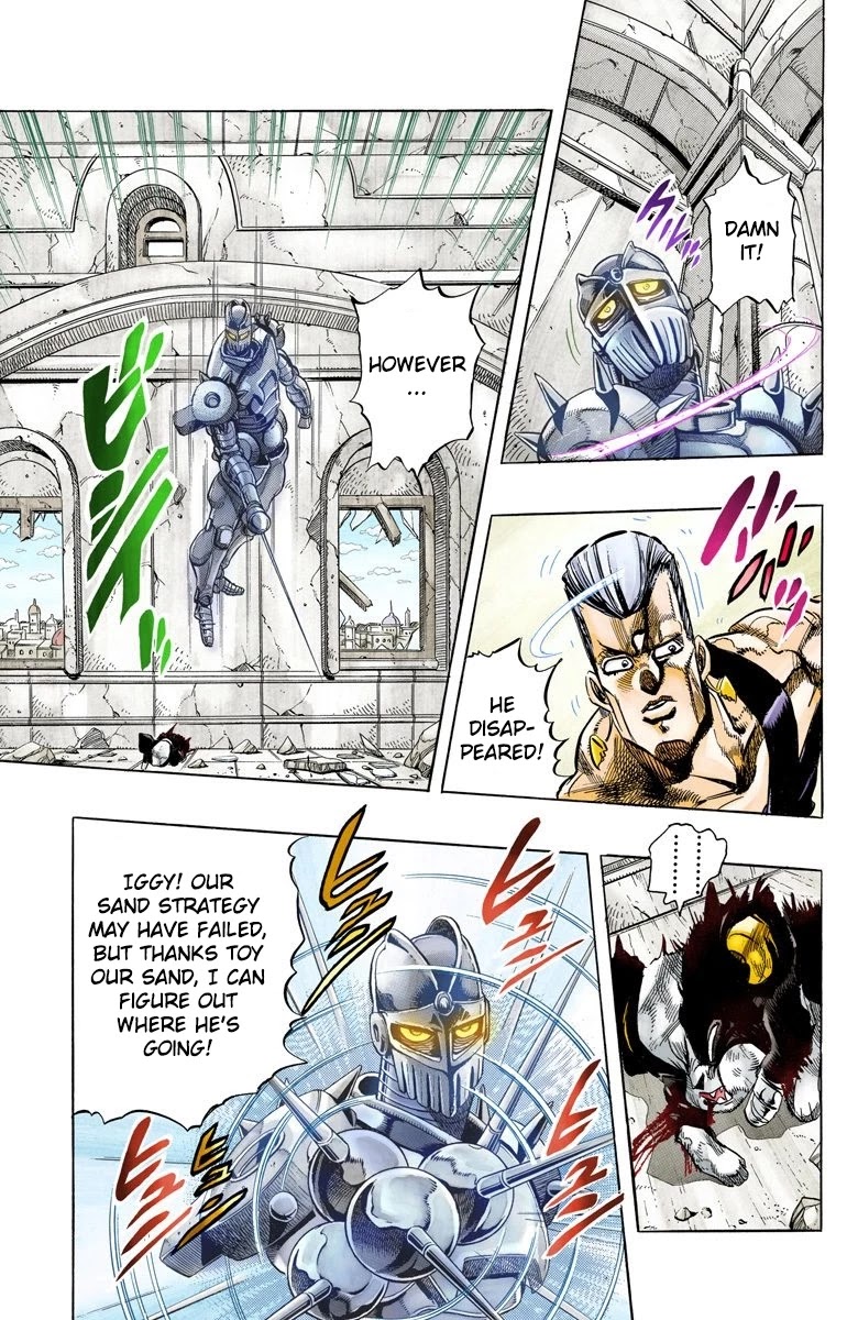 JoJo's Bizarre Adventure Part 3 - Stardust Crusaders (Official Colored) chapter 129 page 16