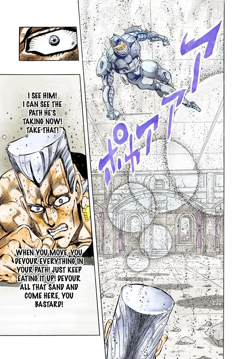 JoJo's Bizarre Adventure Part 3 - Stardust Crusaders (Official Colored) chapter 129 page 18