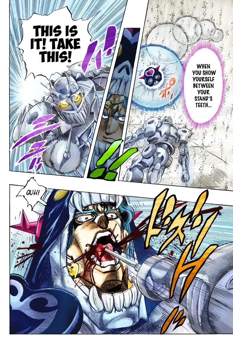 JoJo's Bizarre Adventure Part 3 - Stardust Crusaders (Official Colored) chapter 129 page 19