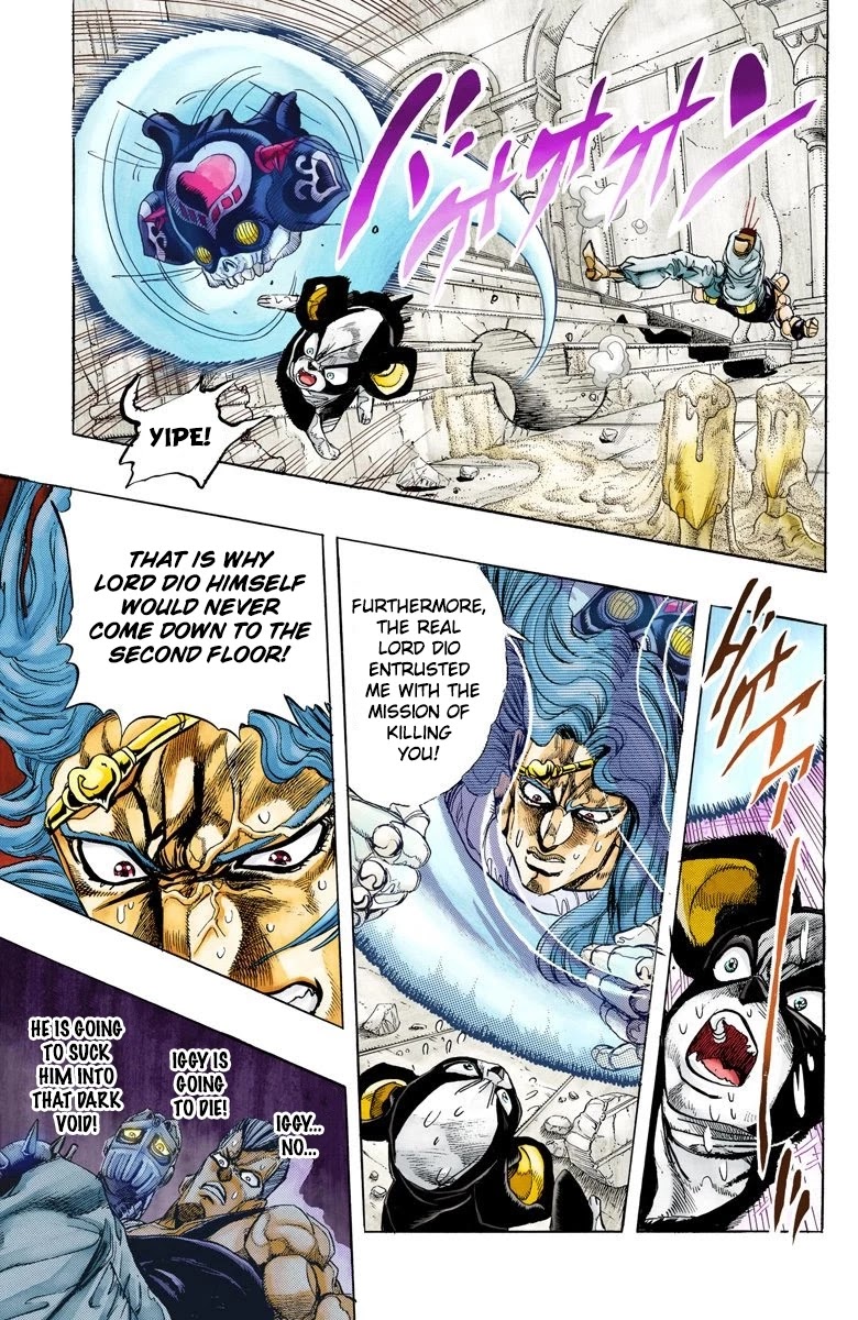 JoJo's Bizarre Adventure Part 3 - Stardust Crusaders (Official Colored) chapter 129 page 8