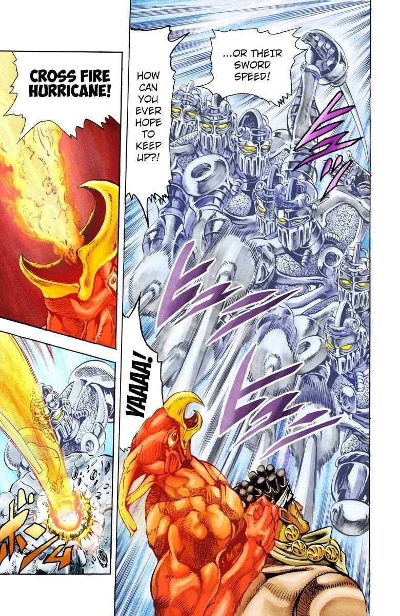 JoJo's Bizarre Adventure Part 3 - Stardust Crusaders (Official Colored) chapter 13 page 8