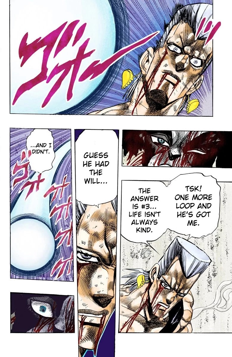 JoJo's Bizarre Adventure Part 3 - Stardust Crusaders (Official Colored) chapter 131 page 13