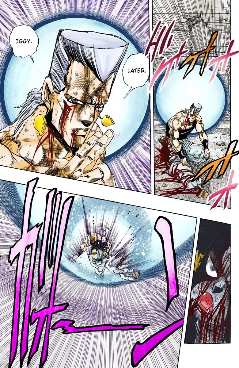 JoJo's Bizarre Adventure Part 3 - Stardust Crusaders (Official Colored) chapter 131 page 14