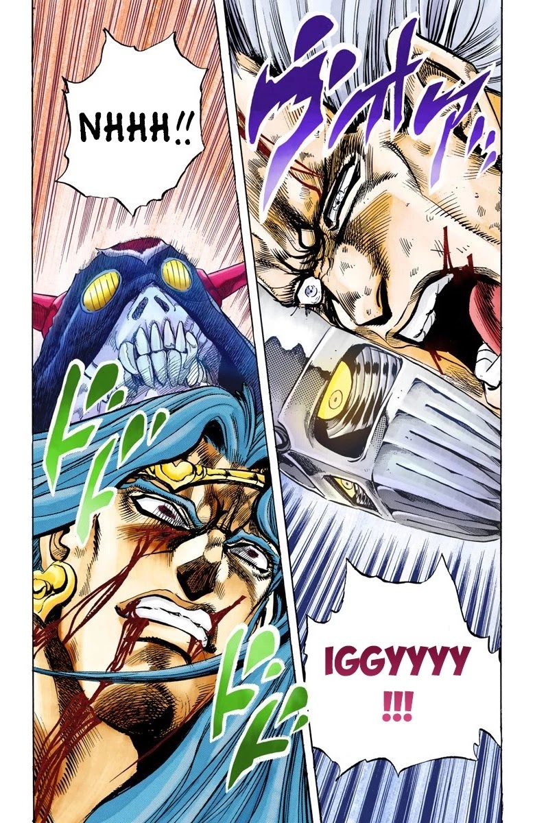 JoJo's Bizarre Adventure Part 3 - Stardust Crusaders (Official Colored) chapter 131 page 21