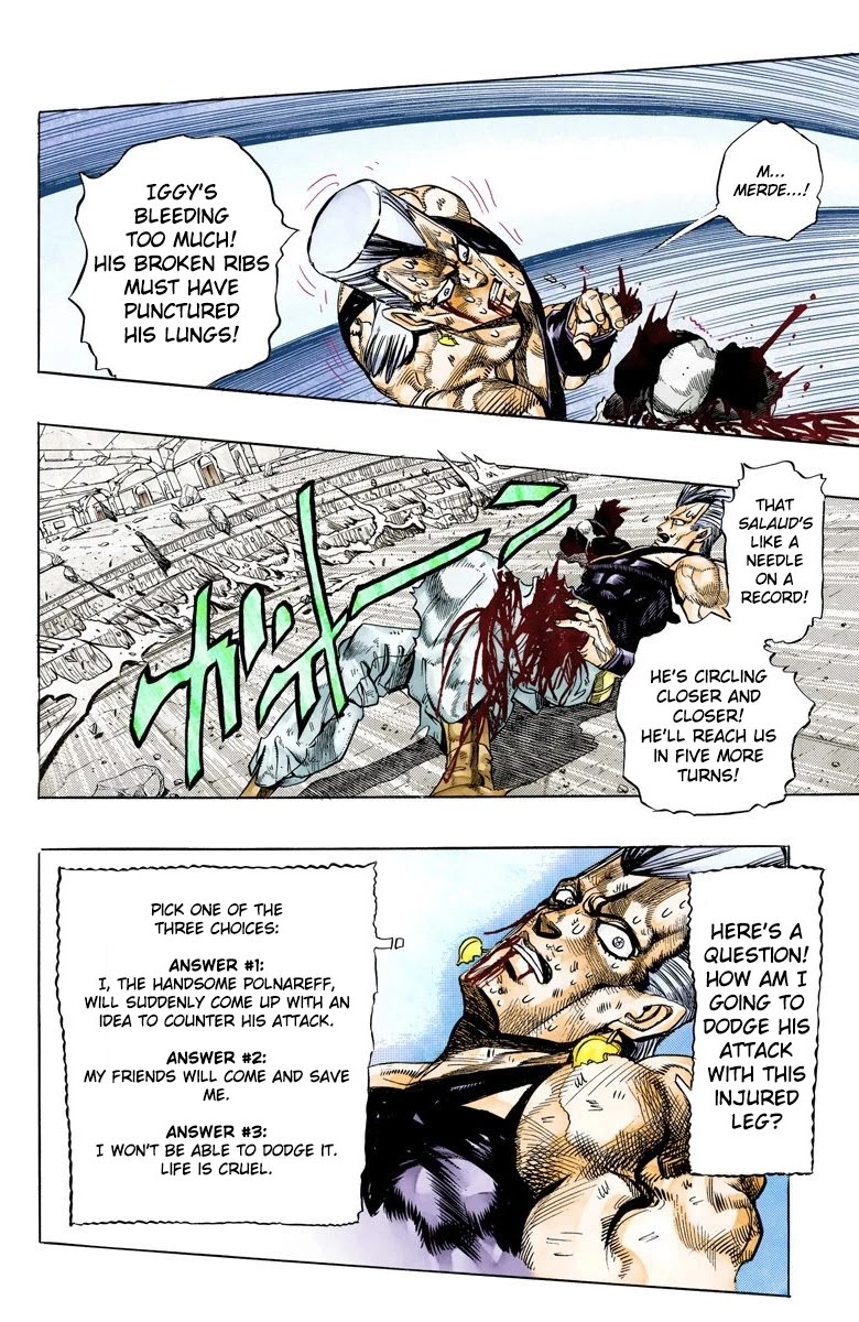 JoJo's Bizarre Adventure Part 3 - Stardust Crusaders (Official Colored) chapter 131 page 5