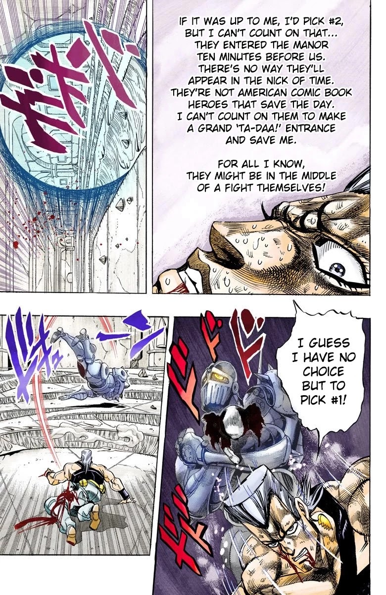 JoJo's Bizarre Adventure Part 3 - Stardust Crusaders (Official Colored) chapter 131 page 6