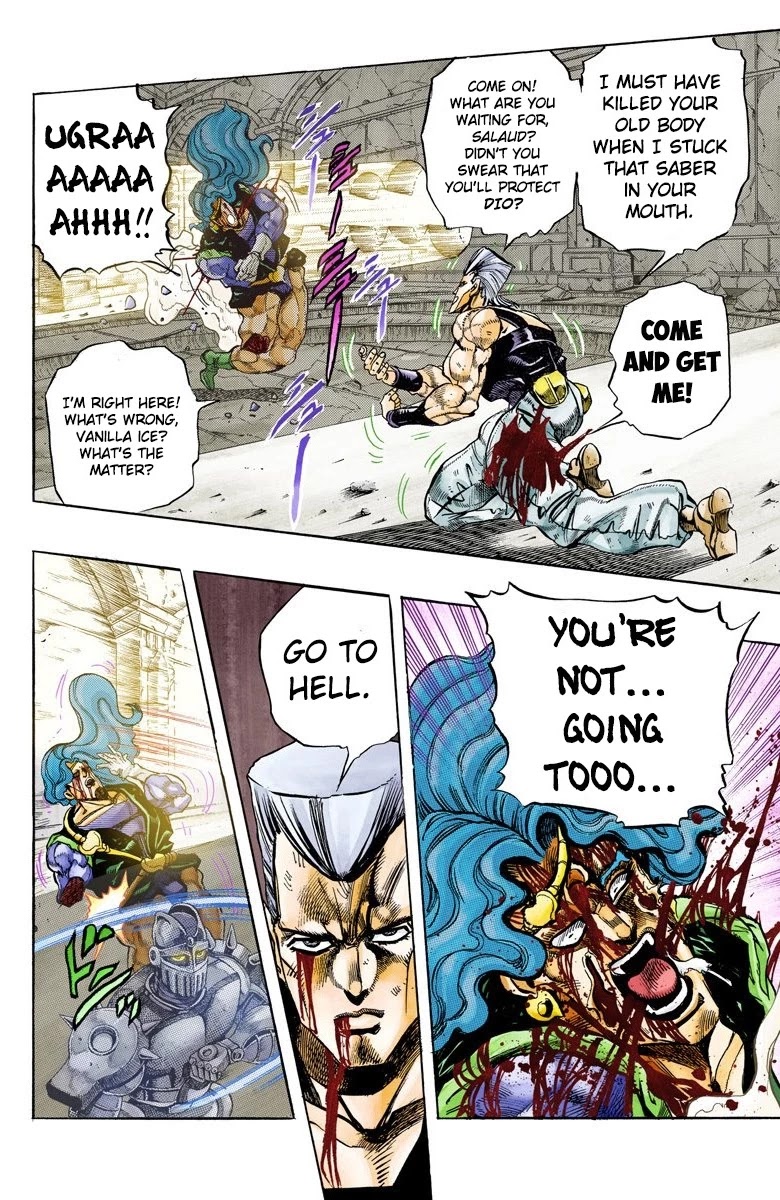 JoJo's Bizarre Adventure Part 3 - Stardust Crusaders (Official Colored) chapter 132 page 15