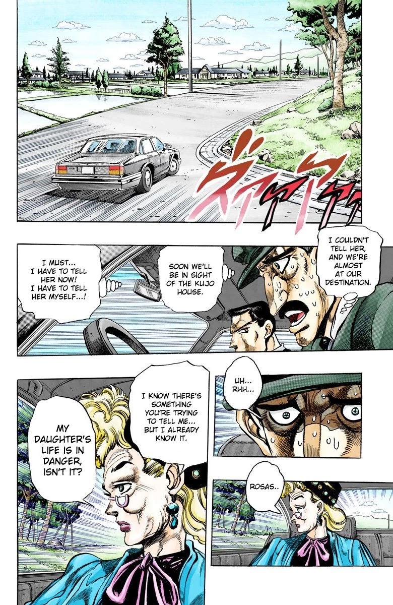 JoJo's Bizarre Adventure Part 3 - Stardust Crusaders (Official Colored) chapter 133 page 12