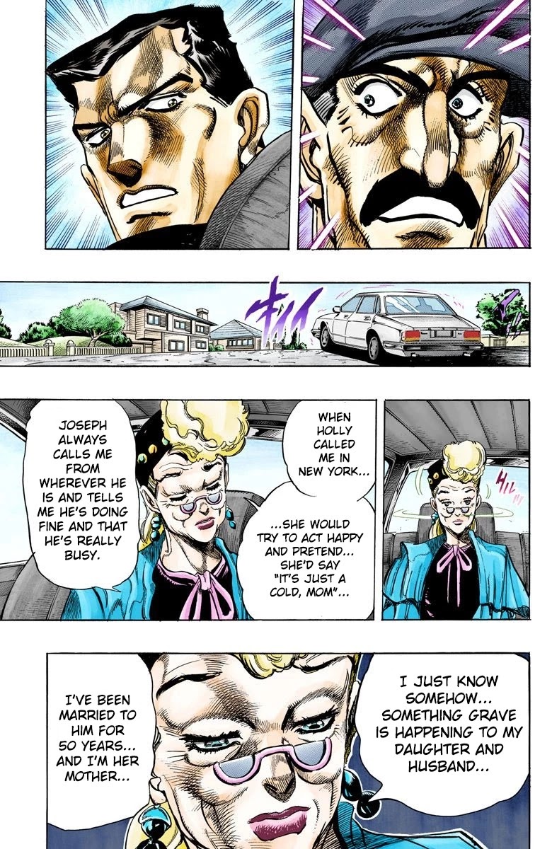 JoJo's Bizarre Adventure Part 3 - Stardust Crusaders (Official Colored) chapter 133 page 13