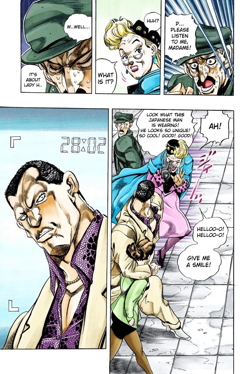 JoJo's Bizarre Adventure Part 3 - Stardust Crusaders (Official Colored) chapter 133 page 7