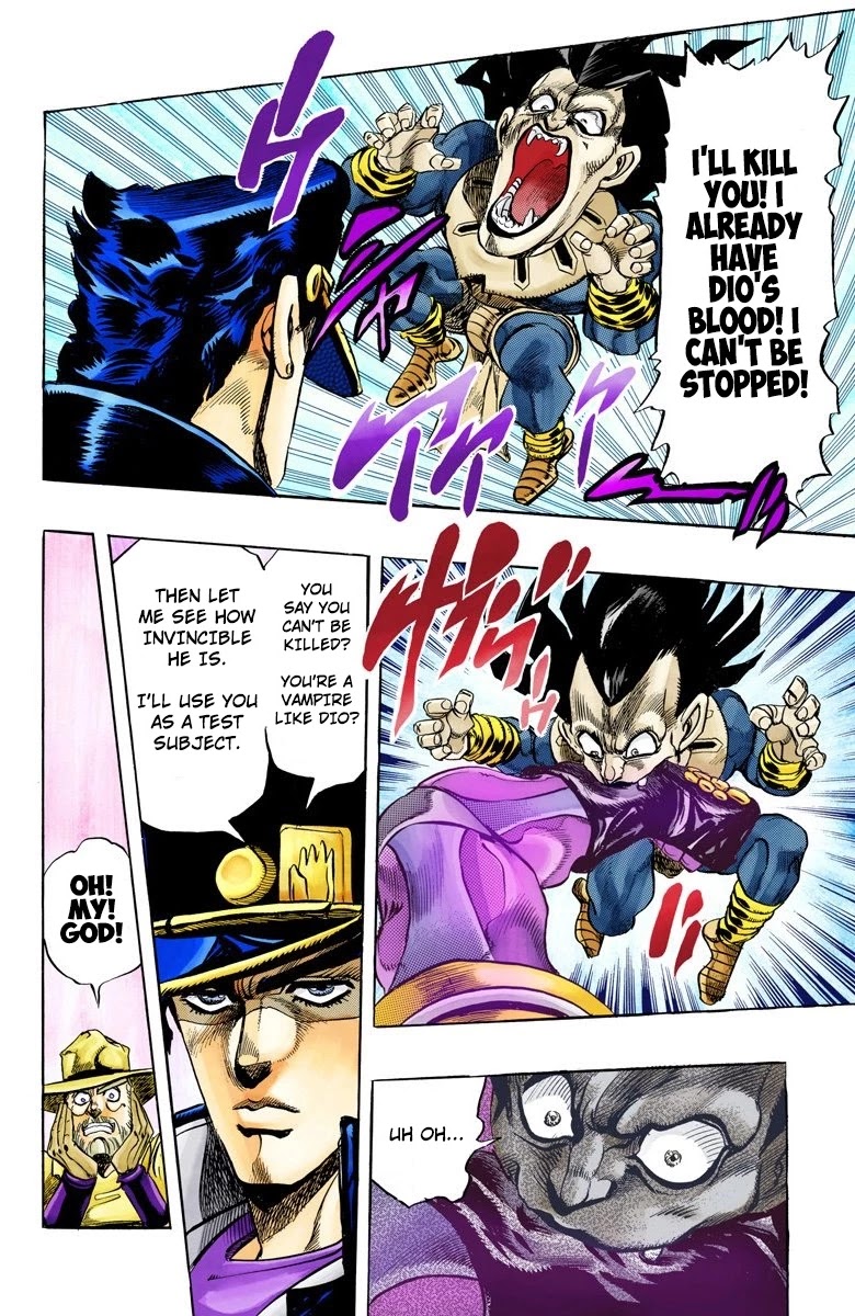 JoJo's Bizarre Adventure Part 3 - Stardust Crusaders (Official Colored) chapter 134 page 14