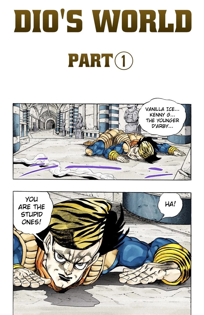 JoJo's Bizarre Adventure Part 3 - Stardust Crusaders (Official Colored) chapter 134 page 3