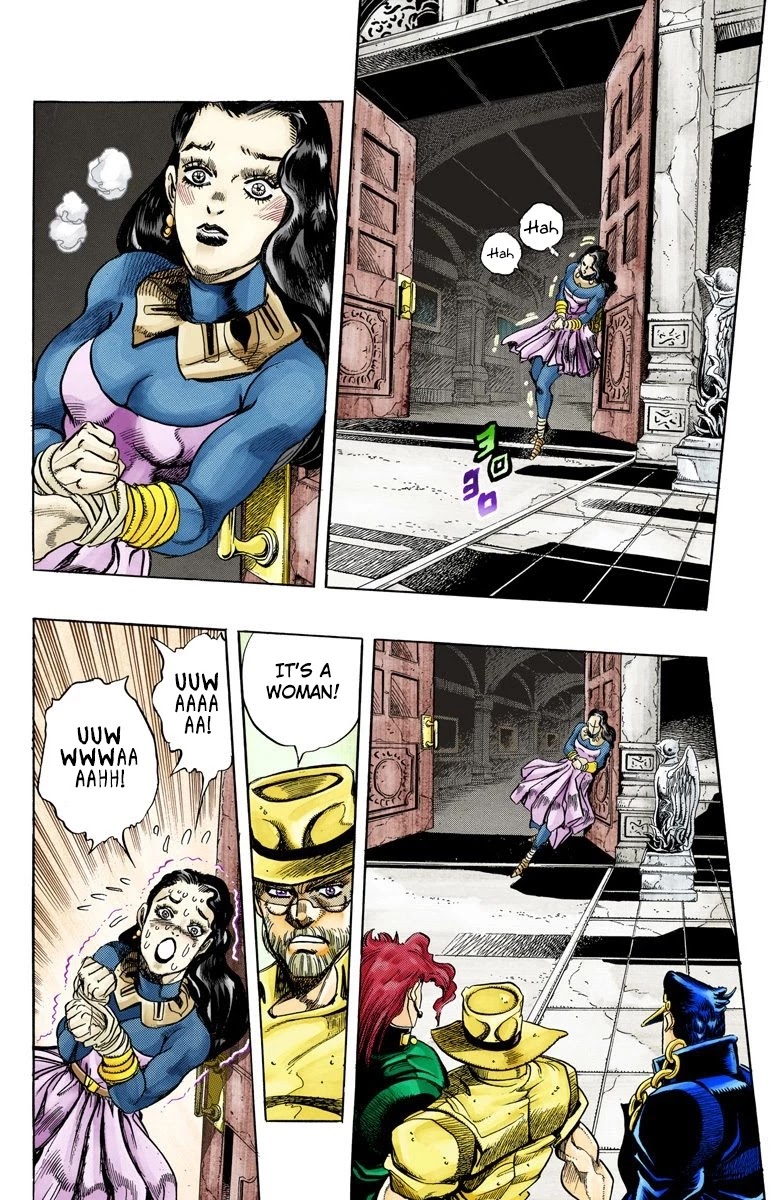 JoJo's Bizarre Adventure Part 3 - Stardust Crusaders (Official Colored) chapter 134 page 8