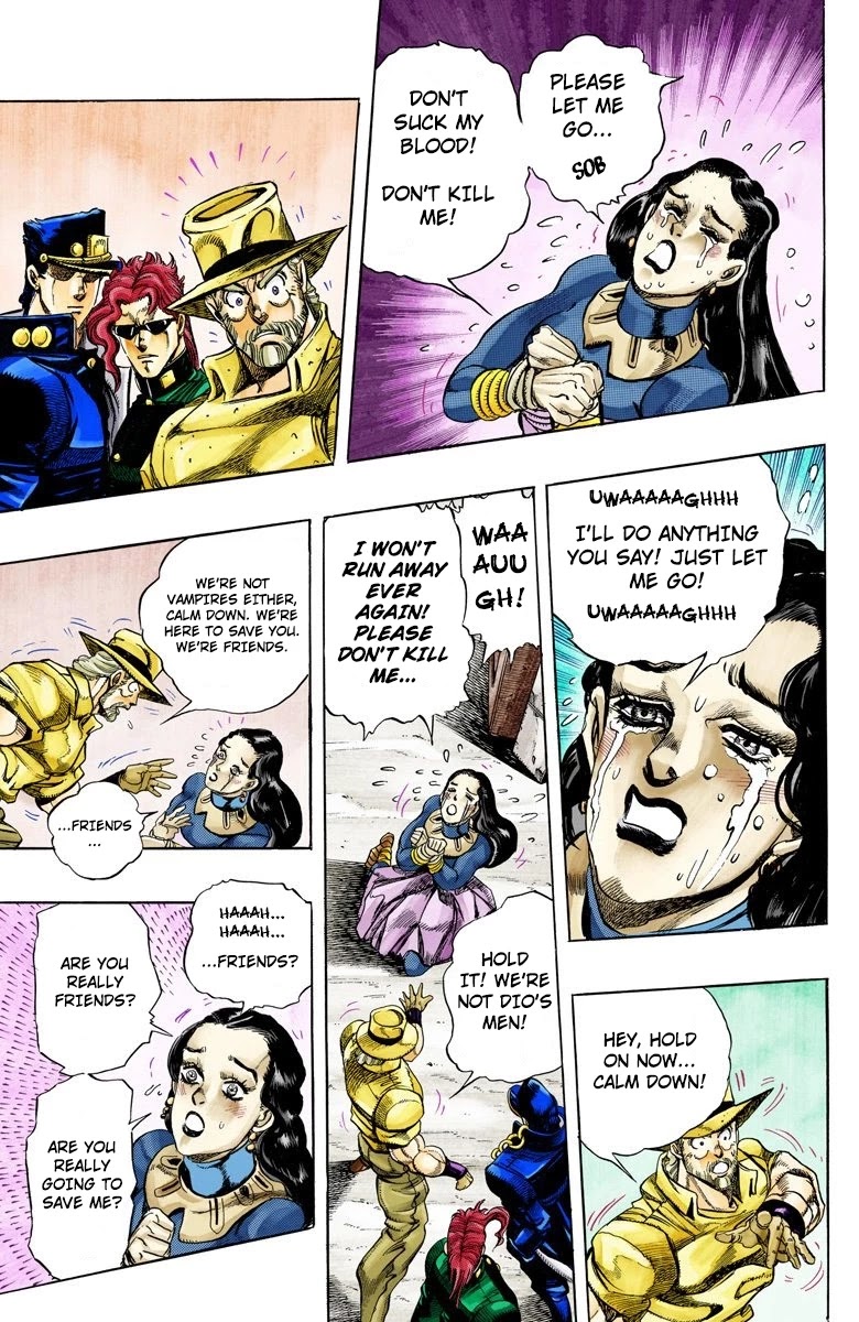 JoJo's Bizarre Adventure Part 3 - Stardust Crusaders (Official Colored) chapter 134 page 9