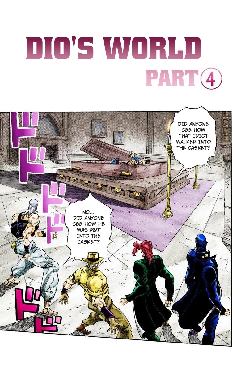 JoJo's Bizarre Adventure Part 3 - Stardust Crusaders (Official Colored) chapter 137 page 2