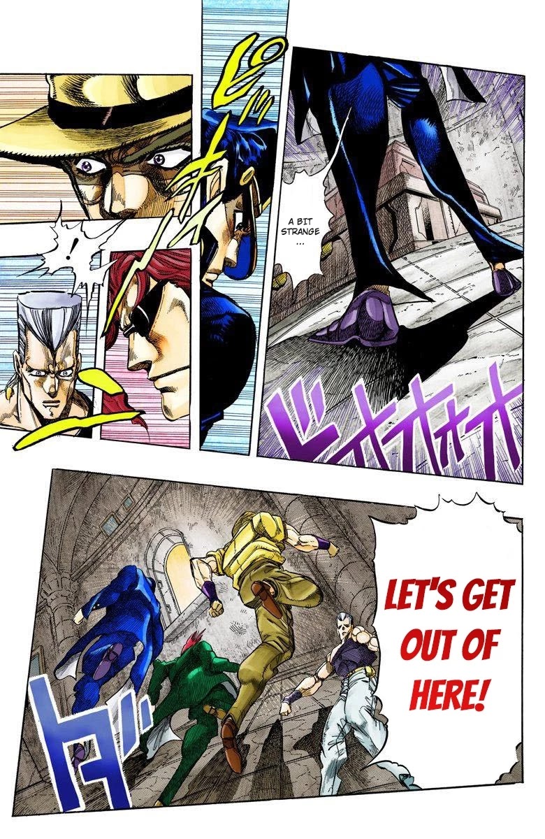 JoJo's Bizarre Adventure Part 3 - Stardust Crusaders (Official Colored) chapter 137 page 4