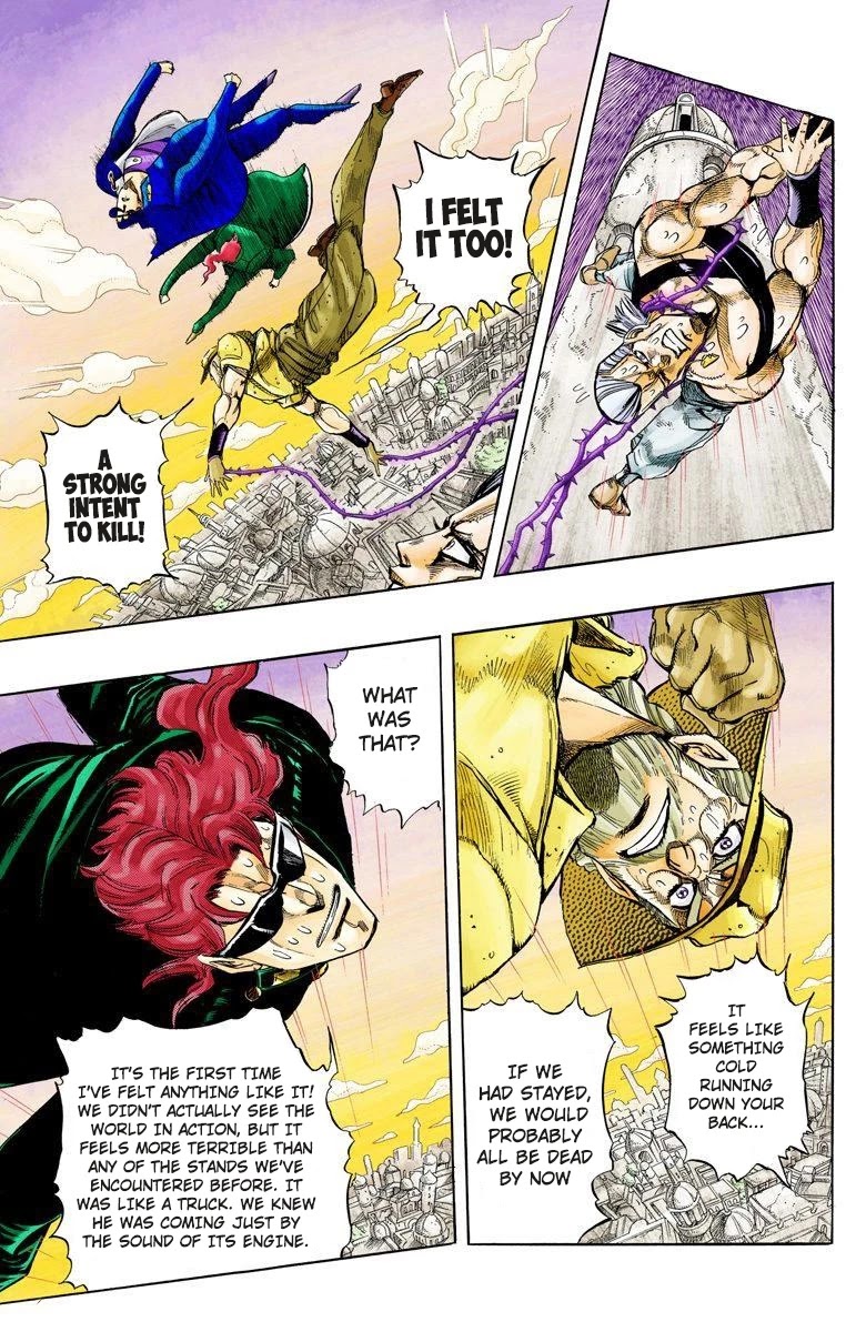 JoJo's Bizarre Adventure Part 3 - Stardust Crusaders (Official Colored) chapter 137 page 6