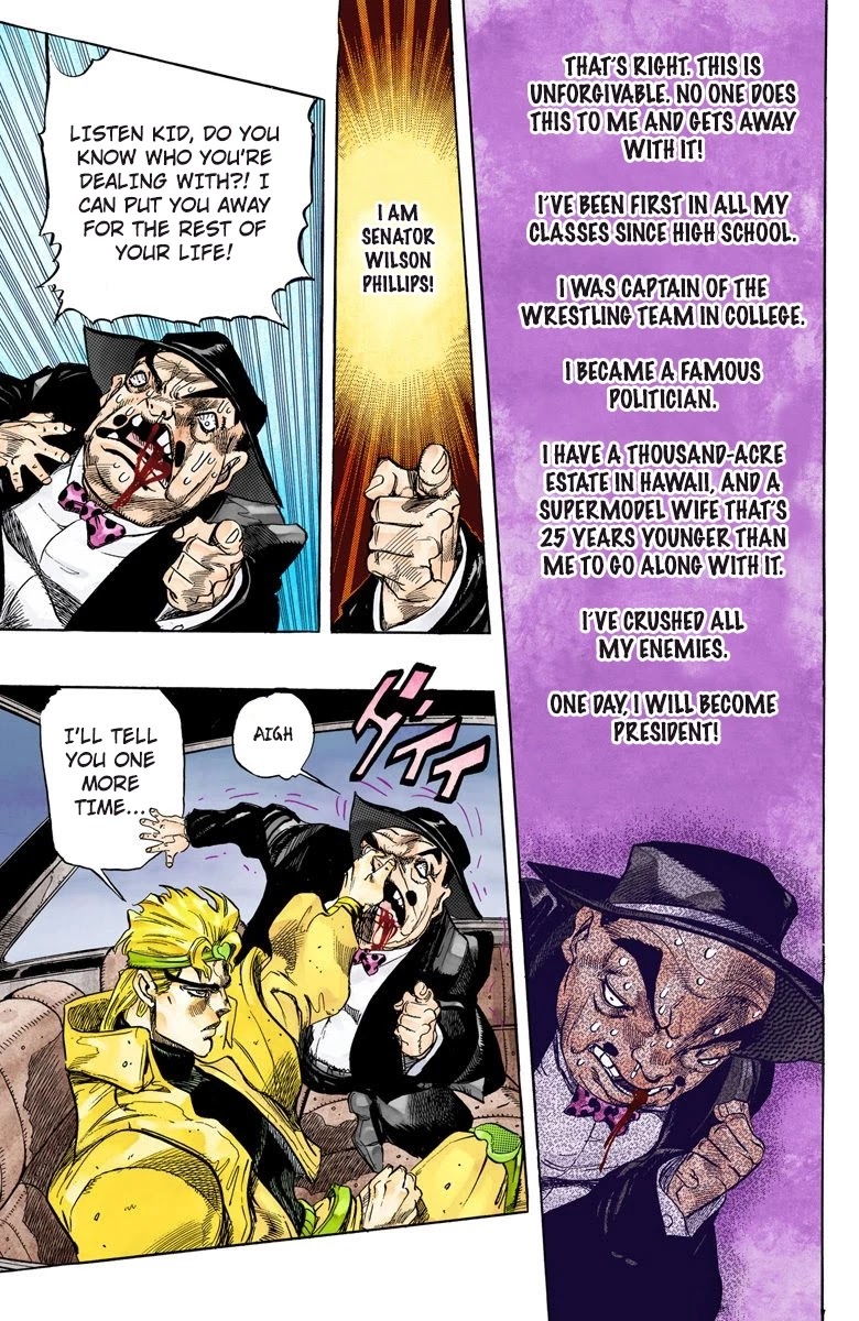 JoJo's Bizarre Adventure Part 3 - Stardust Crusaders (Official Colored) chapter 138 page 4