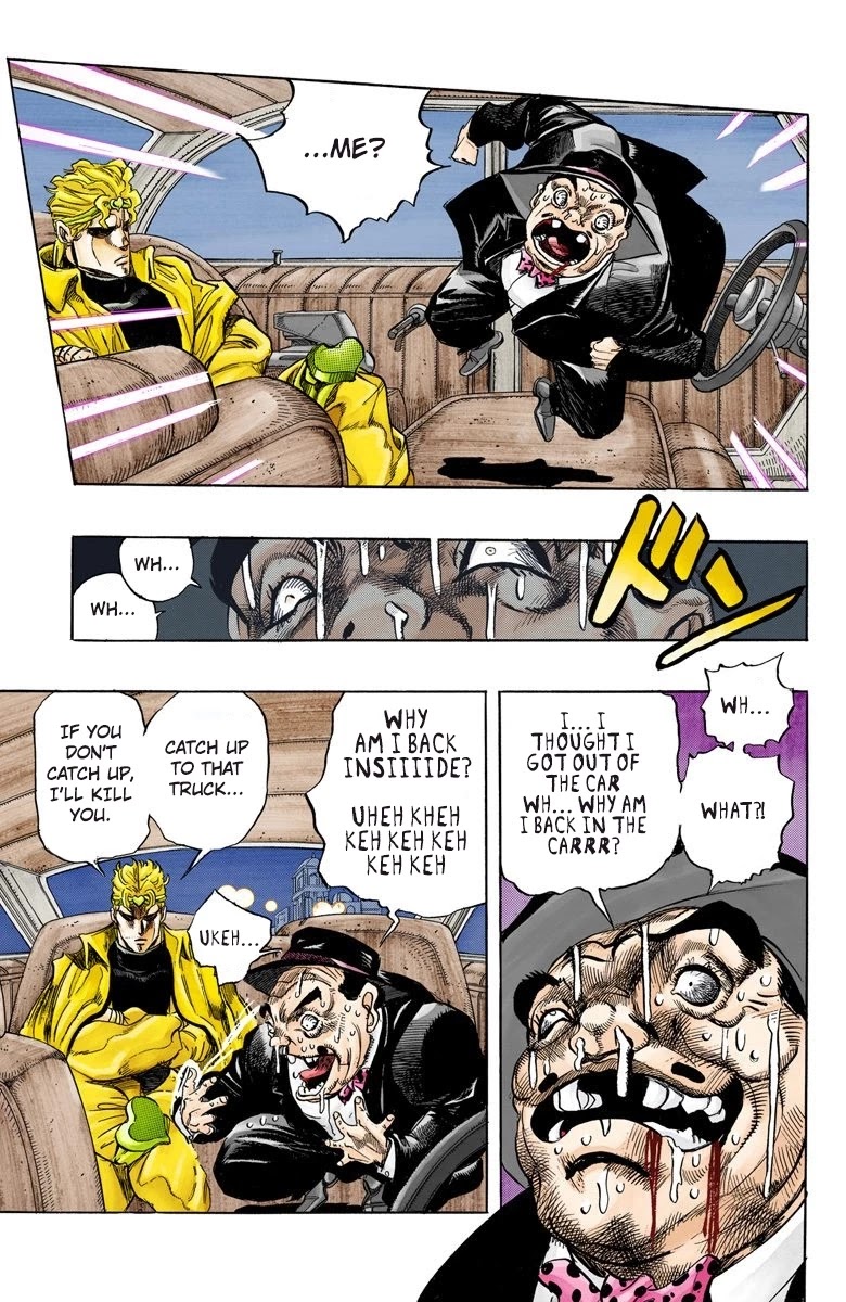 JoJo's Bizarre Adventure Part 3 - Stardust Crusaders (Official Colored) chapter 138 page 8