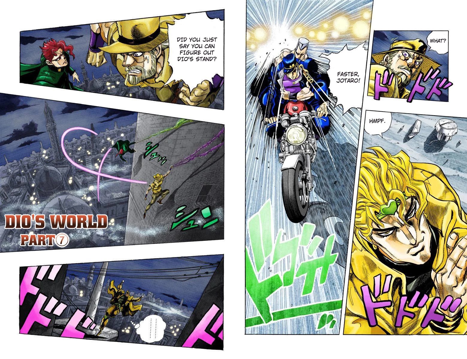 JoJo's Bizarre Adventure Part 3 - Stardust Crusaders (Official Colored) chapter 140 page 1