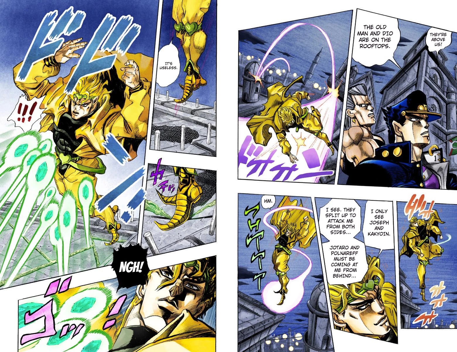 JoJo's Bizarre Adventure Part 3 - Stardust Crusaders (Official Colored) chapter 140 page 5