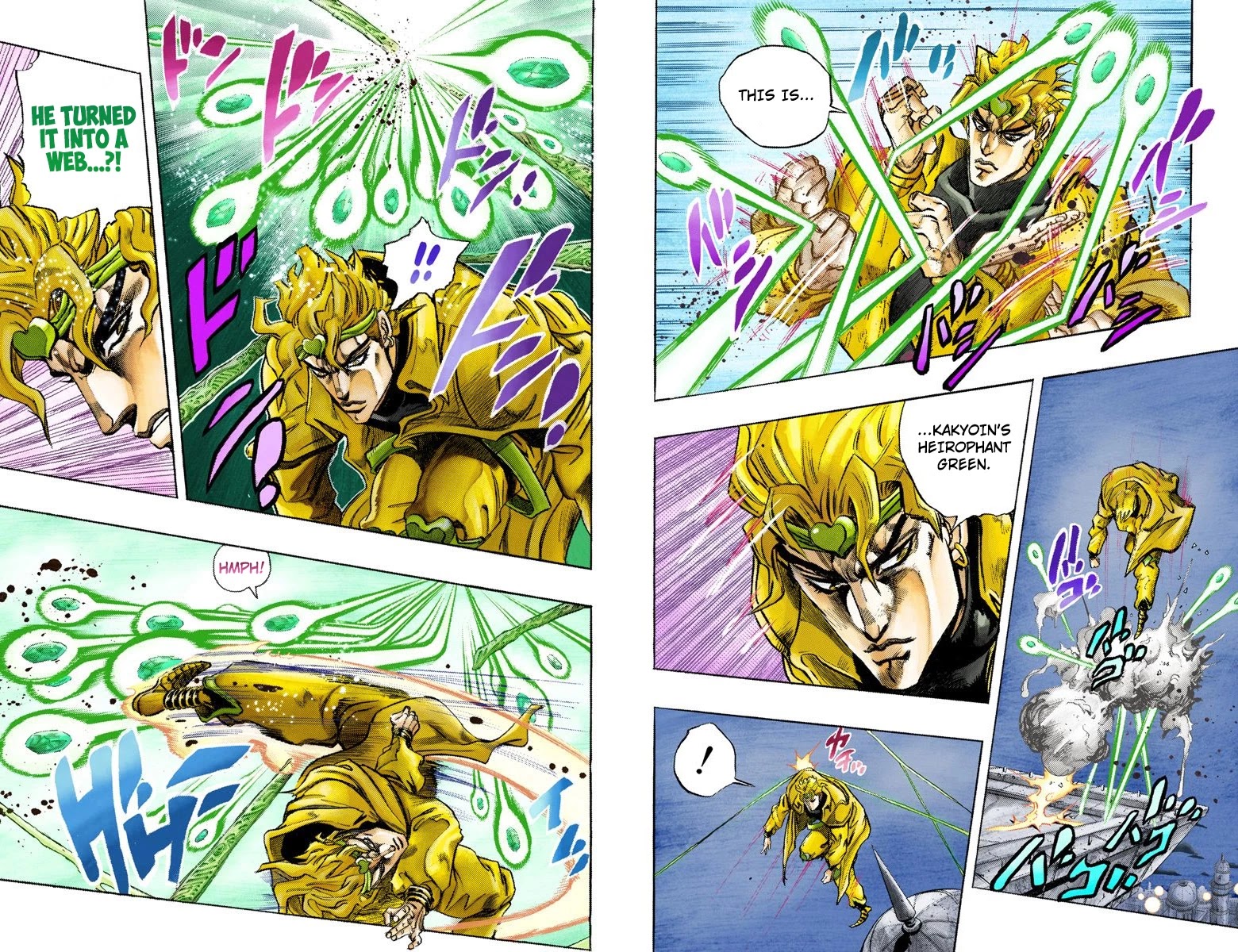 JoJo's Bizarre Adventure Part 3 - Stardust Crusaders (Official Colored) chapter 140 page 6