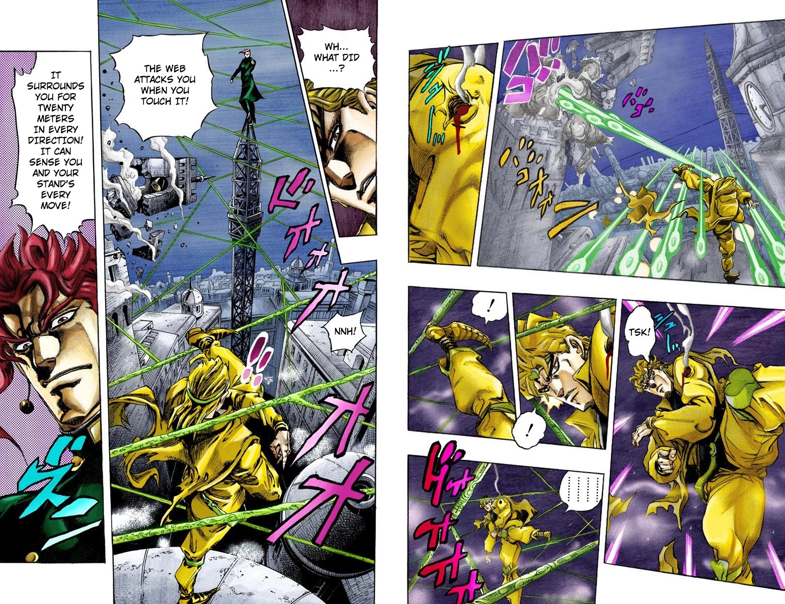 JoJo's Bizarre Adventure Part 3 - Stardust Crusaders (Official Colored) chapter 140 page 7