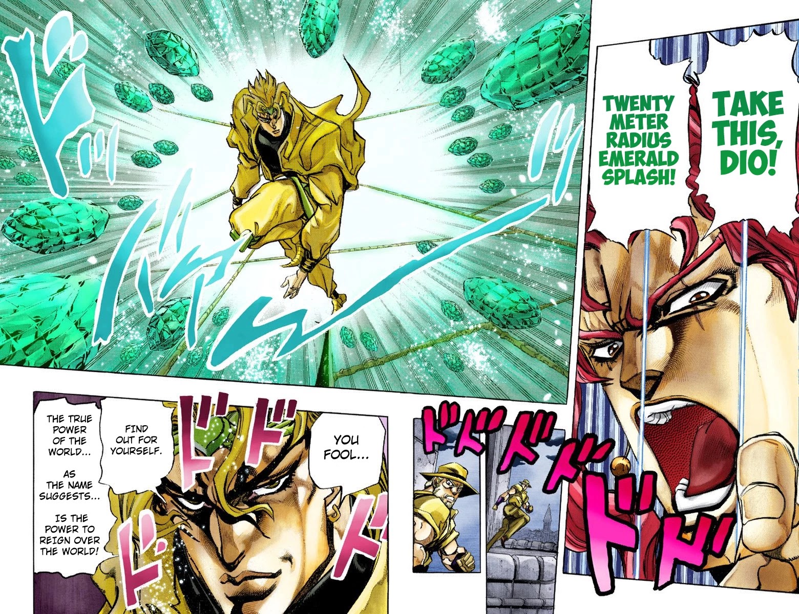 JoJo's Bizarre Adventure Part 3 - Stardust Crusaders (Official Colored) chapter 140 page 8