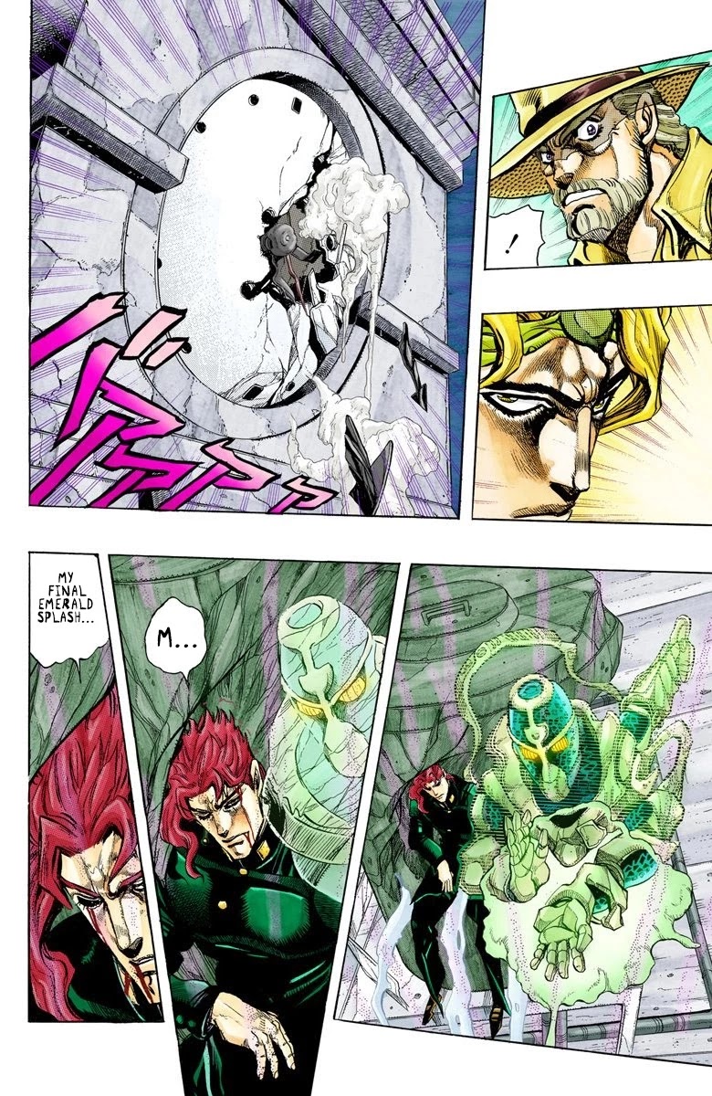 JoJo's Bizarre Adventure Part 3 - Stardust Crusaders (Official Colored) chapter 141 page 12