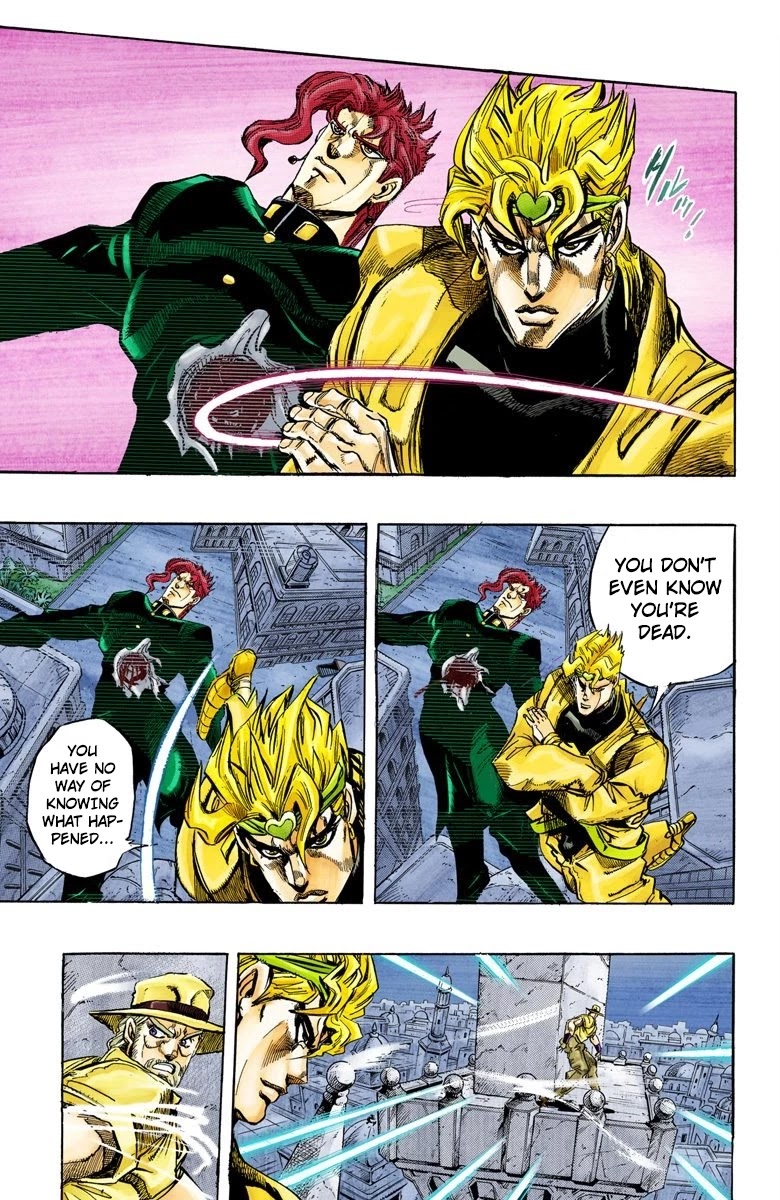 JoJo's Bizarre Adventure Part 3 - Stardust Crusaders (Official Colored) chapter 141 page 4