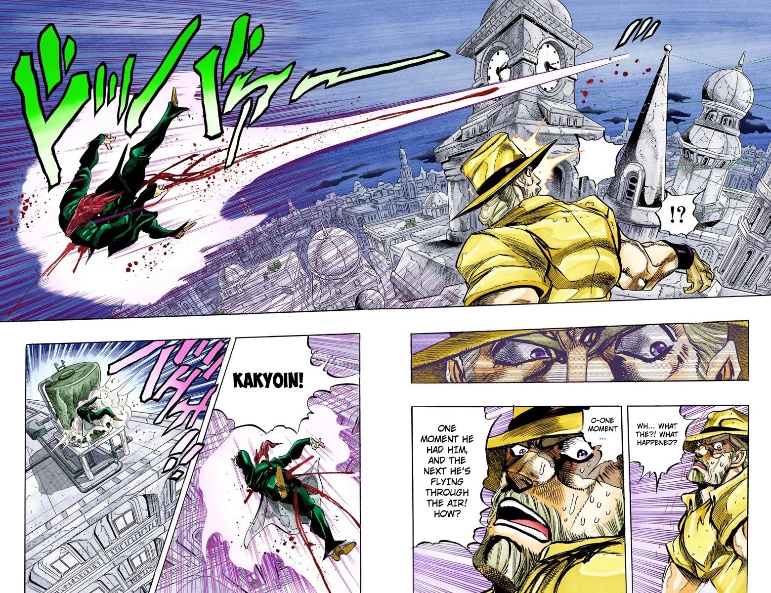 JoJo's Bizarre Adventure Part 3 - Stardust Crusaders (Official Colored) chapter 141 page 5