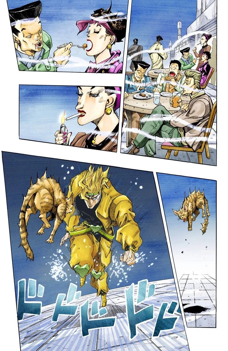 JoJo's Bizarre Adventure Part 3 - Stardust Crusaders (Official Colored) chapter 142 page 14