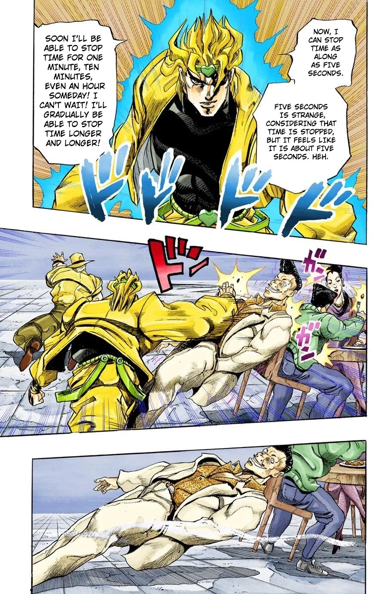 JoJo's Bizarre Adventure Part 3 - Stardust Crusaders (Official Colored) chapter 142 page 16